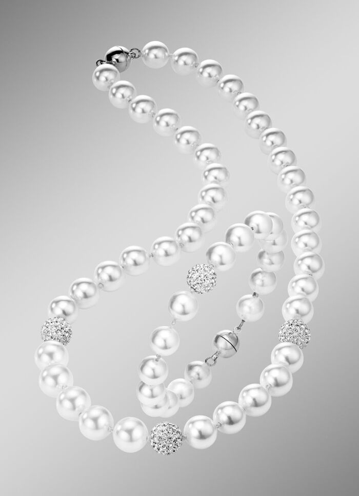 Prachtig glinsterende sieradenset van 2 stuks 