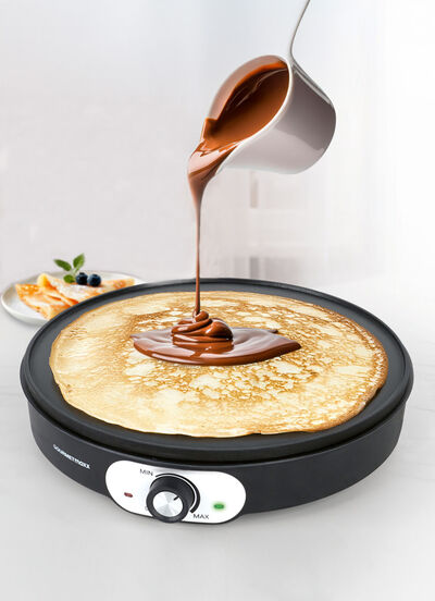 Crêpemaker met antiaanbaklaag 