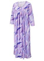 Enkellange nachtjapon van puur katoen 