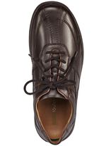 Waldl&auml;ufer, comfortabele heren veterschoenen, breedte H, met uitneembaar voetbed DONKERBRUIN