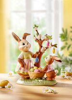 Goebel konijn moeder met kind 