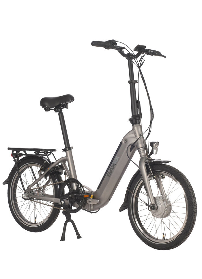 Opvouwbare e-bike Compact Comfort Plus ZILVER