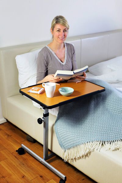 In hoogte verstelbaar comfort- en bedtafeltje 