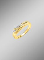 Damesring met zirkonia 