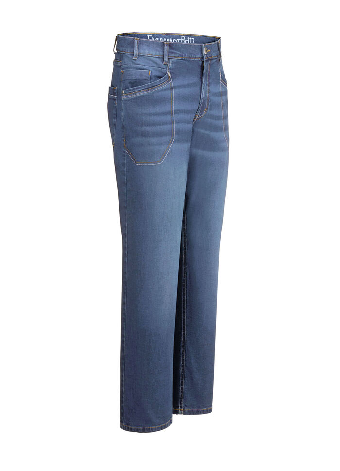 Jeans "Francesco Botti" in 3 kleuren JEANSBLAUW