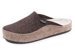 Comfortabele herenpantoffels van wolvilt 