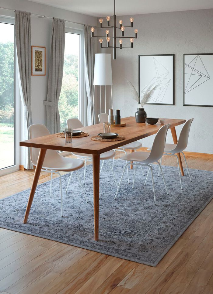 Klassiek tapijt met prachtige ornamenten 