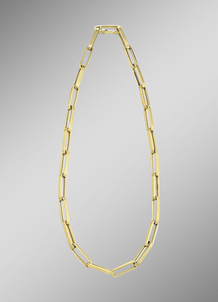 Interessante schakelketting van goud 