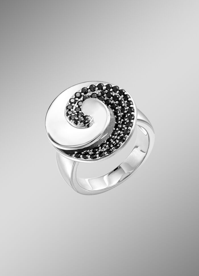 Moderne damesring met spinel 