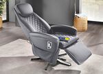 Massagestoel met warmtefunctie GRIJS