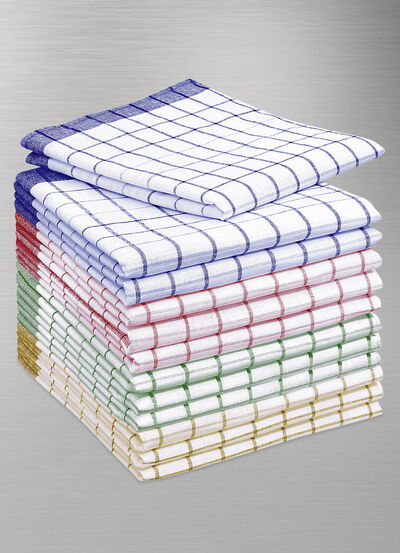 Absorberende theedoeken, 12 stuks 