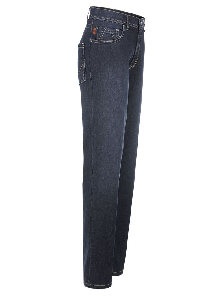 Moderne jeans van "Francesco Botti" in 3 kleuren DUNKELJEANS