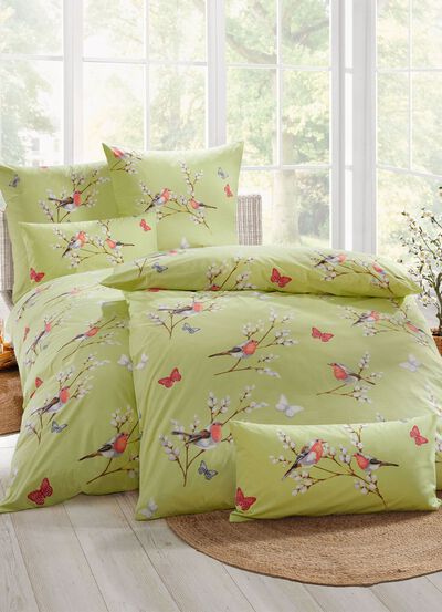 Fijne percale beddengoedset van Florella 