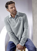 Poloshirt van “Milano Italy” in 2 kleuren IJS GRIJS