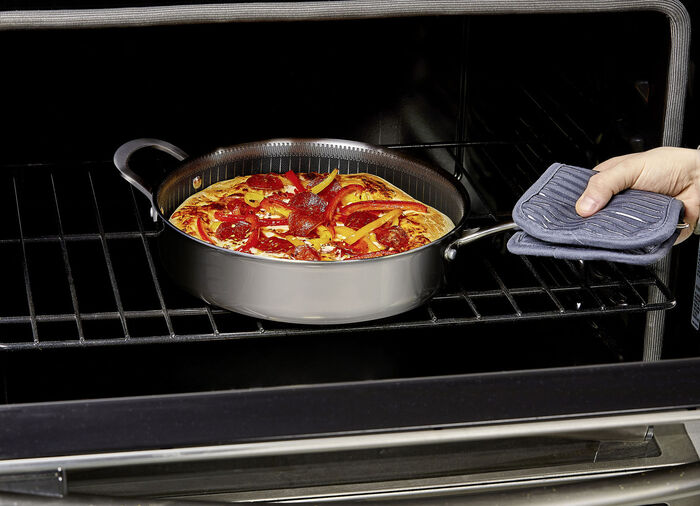 Livington Titan Pannen en kookpotten ROESTVRIJ STAAL