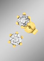 Oorbellen met briljanten 