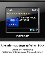 "Karcher" internetradio met cd-speler 