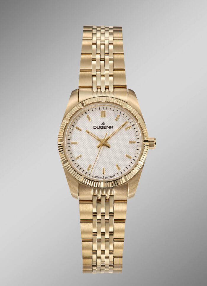 Dugena quartz dameshorloge &ndash; elegantie ontmoet precisie 