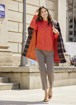 trui ORANJE GEMÊLEERD