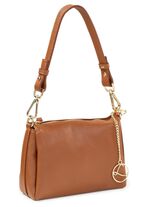 Laurina, mini tas, dames, met afneembare, verstelbare schouderband COGNAC