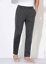 Broek met elastische tailleband in 3 kleuren 