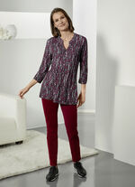 Overhemdtuniek met mooie plooien 