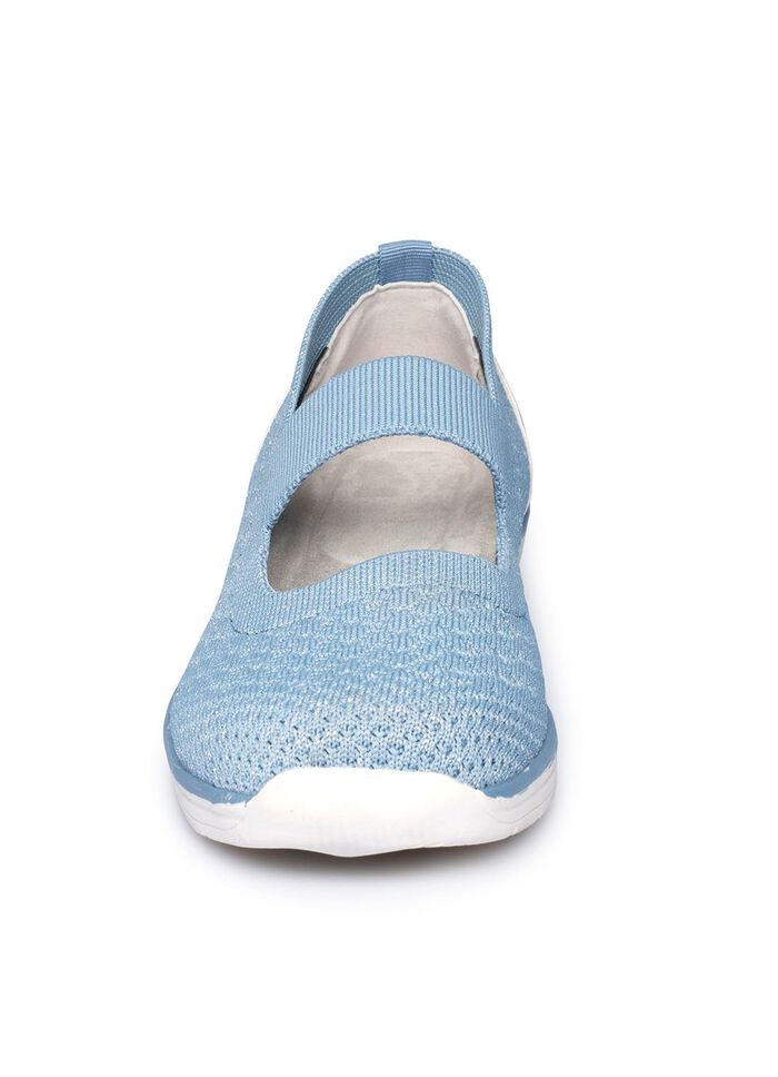 Comfortabele ballerina met zachte zool 