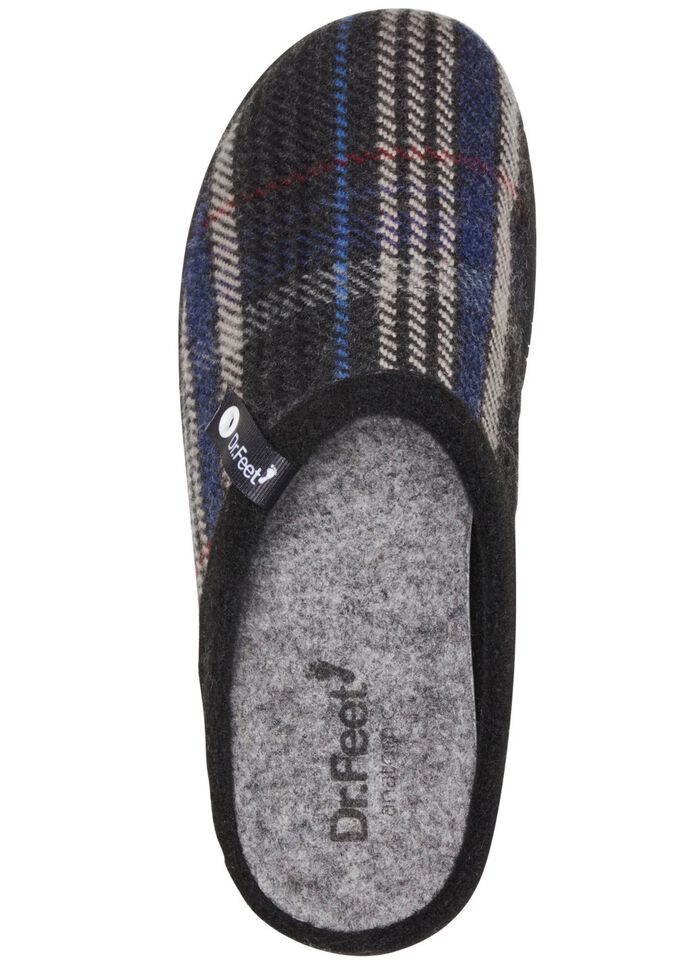 Vilten pantoffels BLAUW