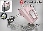Russell Hobbs handmixer met spiraalvormige kloppers CHAMPAGNE