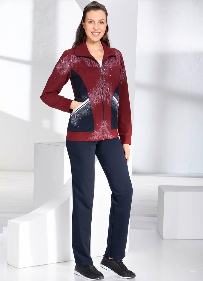 Vrijetijdspak met opgestikte zakken 