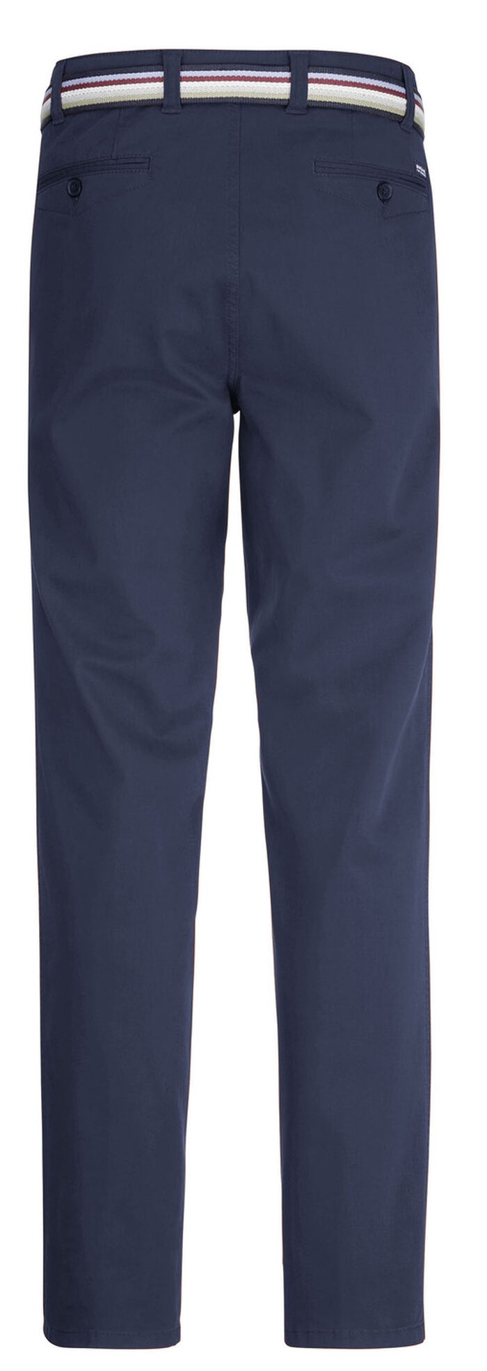 Broek "Brühl" met riem in 3 kleuren MARINE
