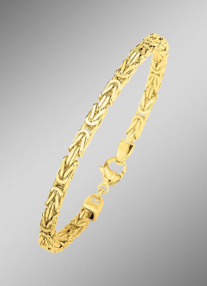 Koningsketting-armband met karabijnsluiting 