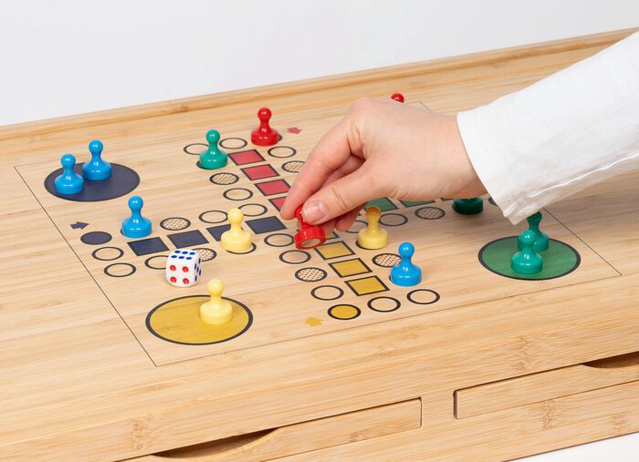 Spel- en puzzeltafel voor puzzels tot 500 stukjes 