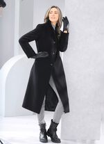 Jas met knoopsluiting 