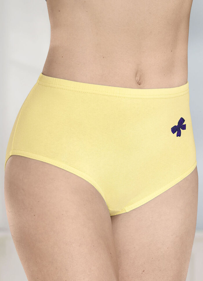 Verpakking van vier slips met elastische tailleband 