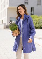 Functionele korte jas in trenchcoatlook ENZIAN