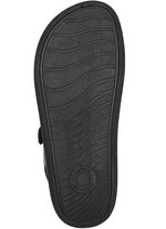 Gemini sandaal van rundnappaleer ZWART