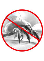 Mijtenstofzuiger – vernietigt 99,9% van alle mijten, bacteriën en ziektekiemen ROOD