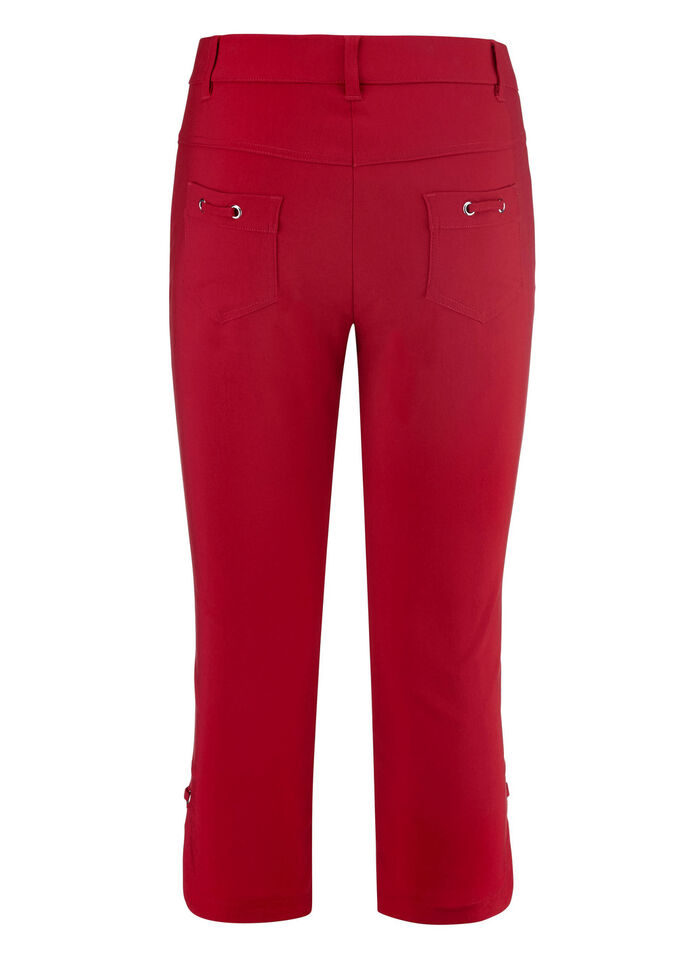 Capribroek met afgeronde splitten aan de beenuiteinden 