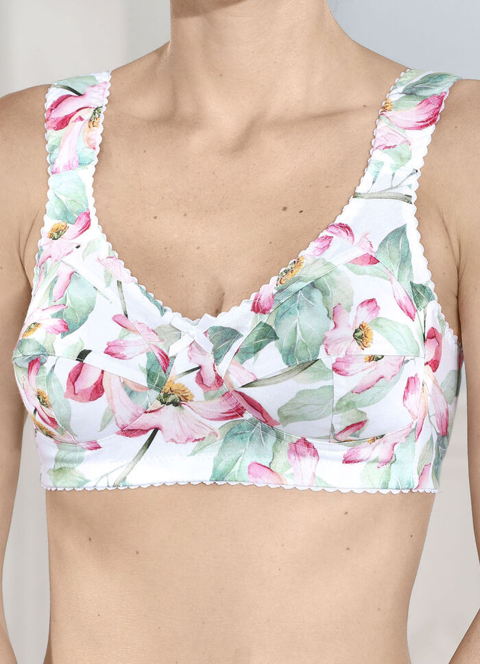 Laurina bh met kleurrijk bloemenmotief 