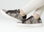 Peter Kaiser, modieuze damessneakers, met uitneembaar voetbed TAUPE-MOKKA