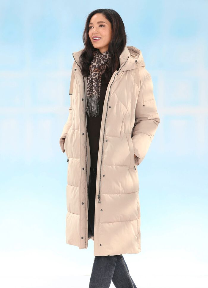 Jas met een casual snit 