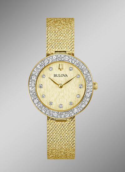 Bulova quartz dameshorloge 