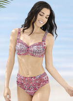 Bikini met uitneembare zachte cups 