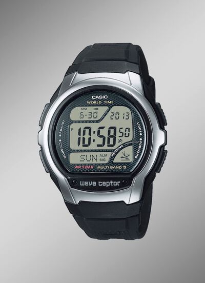 Casio radio digitaal herenhorloge 