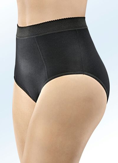 Set van vijf corrigerende slips met verstevigende voorzijde 