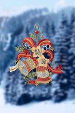 Raamschilderij "Klokken 