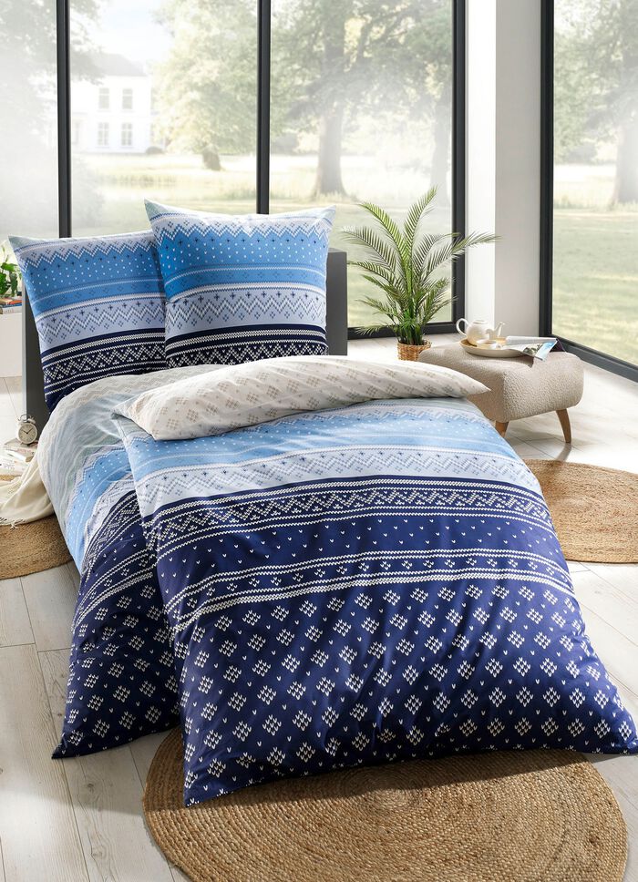 Beddengoedset in moderne kleuren 