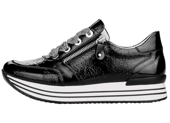 Remonte sneakers met effectieve vetersluiting 