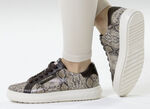 Peter Kaiser, modieuze damessneakers, met uitneembaar voetbed TAUPE-MOKKA